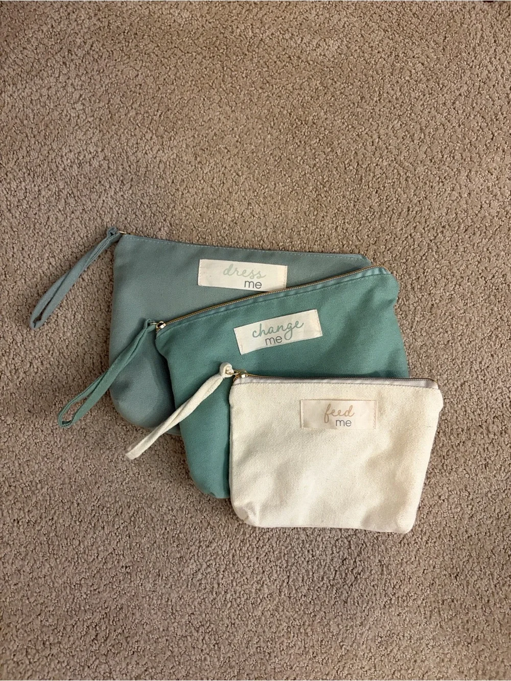 Pearhead Baby Diaper Bag Pouch Set